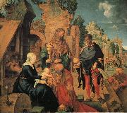 Albrecht Durer The Adoration of the Magi oil painting artist